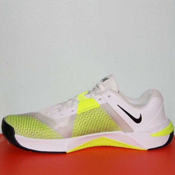 Nike Metcon 10 CrossFit Training Shoes Mens 9 9.5 10 10.5 White Volt